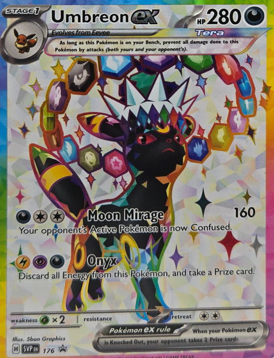 Umbreon Ex - #176 Promo - Prismatic Evolutions