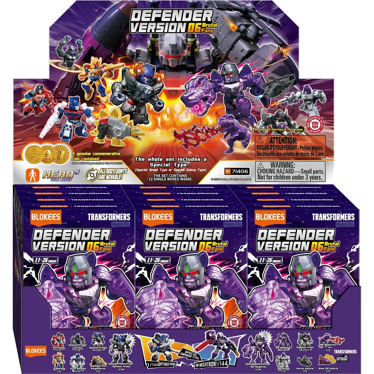 Blokees - Transformers Defender Version 06 - Brutal Fang