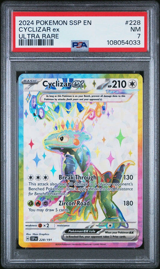 Cyclizar Ex - #228 - PSA 7