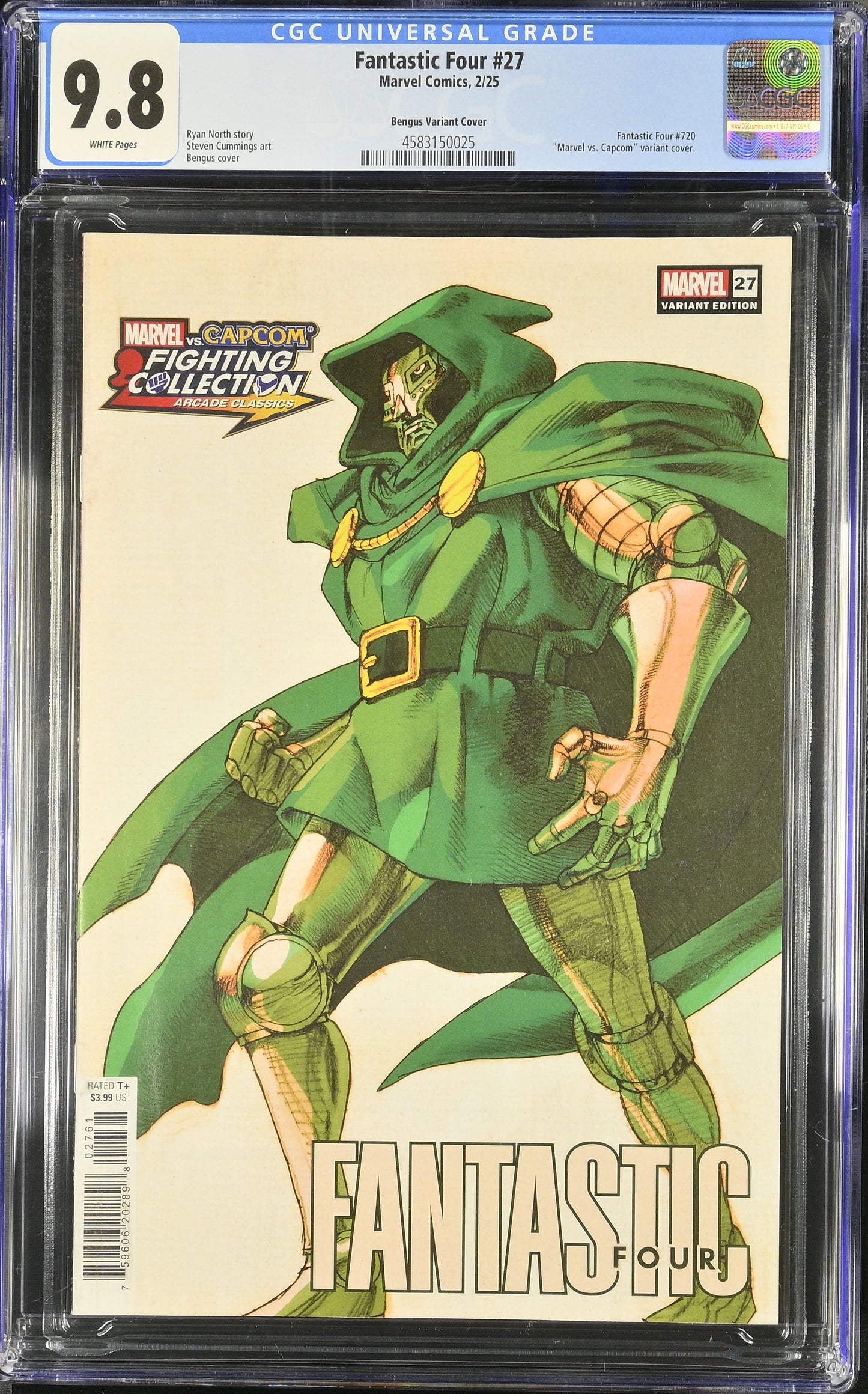 Fantastic Four # 27 - Marvel vs. Capcom Variant Cover - CGC 9.8