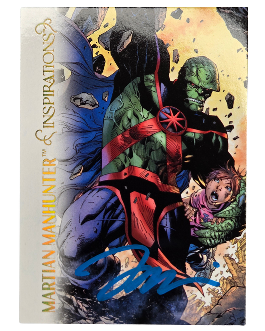 Martian Manhunter #4 – Jim Lee Creator Autograph Gold Spectrum /25
