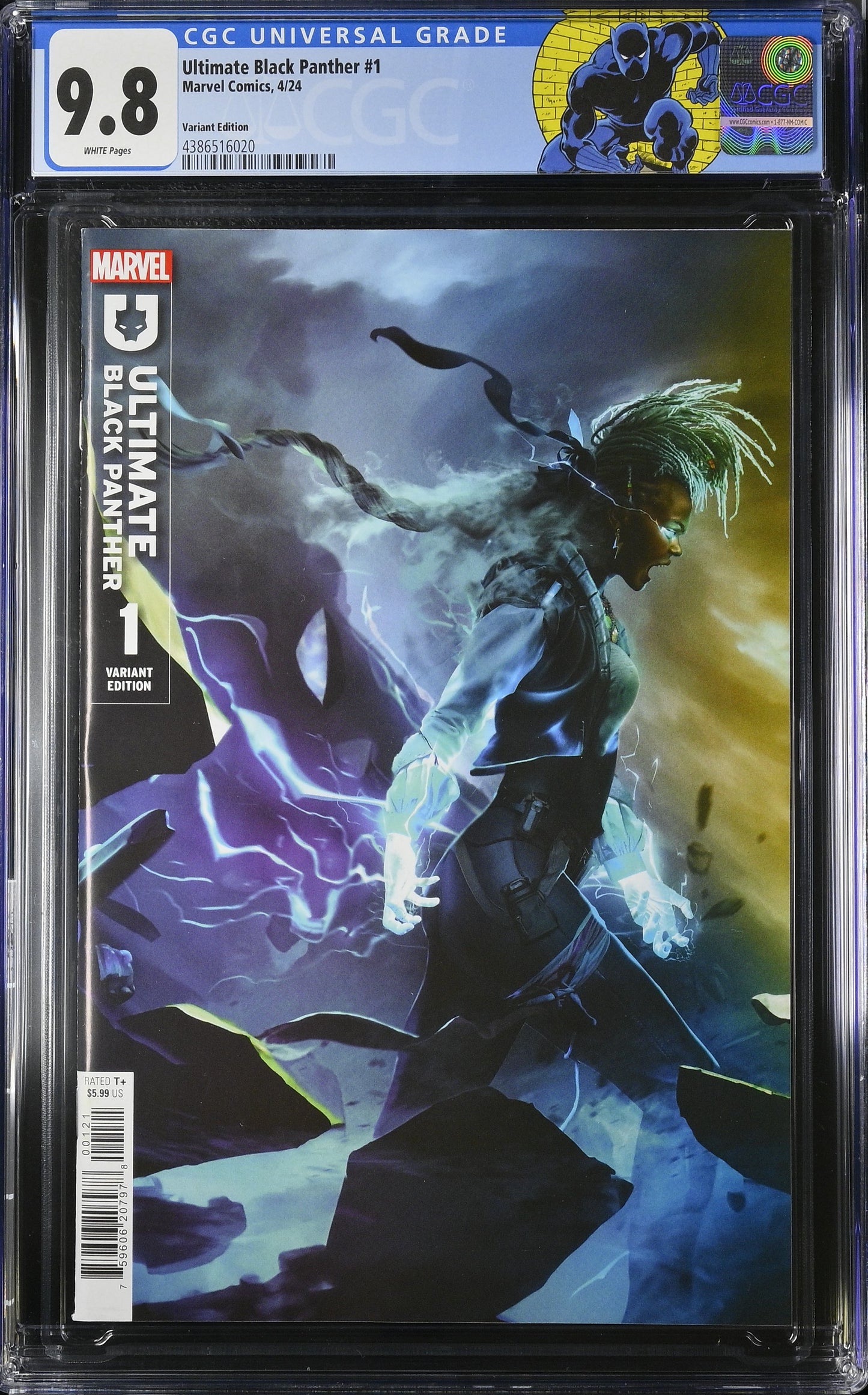 Ultimate Black Panther #1 (2024) - Bosslogic Variant - CGC 9.8