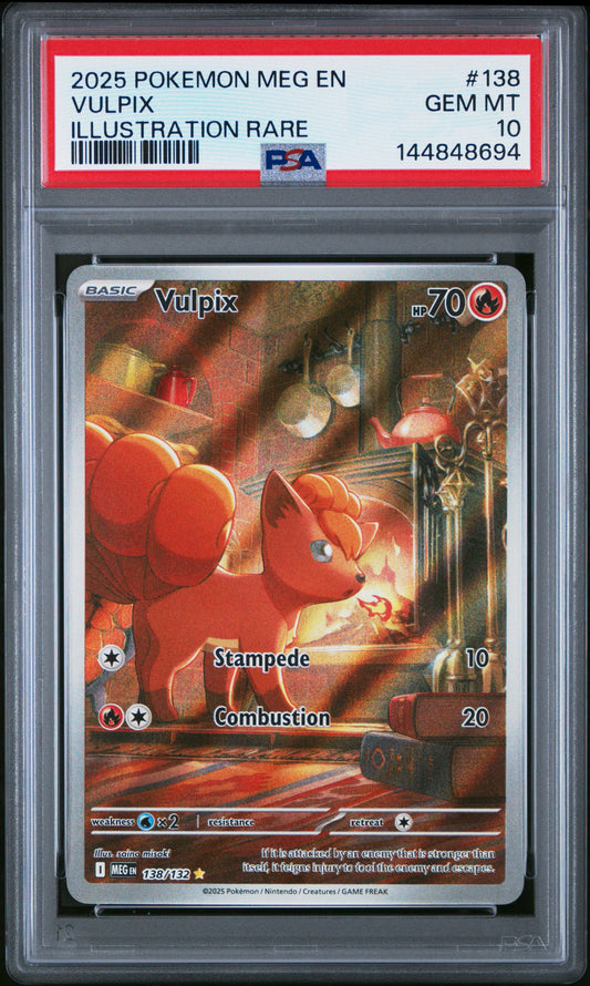 Vulpix - #138/132 IR - PSA 10