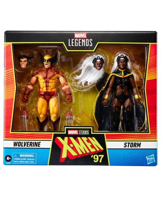 Marvel Legends Series Wolverine and Storm, X-Men 97