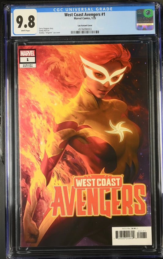 West Coast Avengers #1 - Lau Variant Cover - CGC 9.8