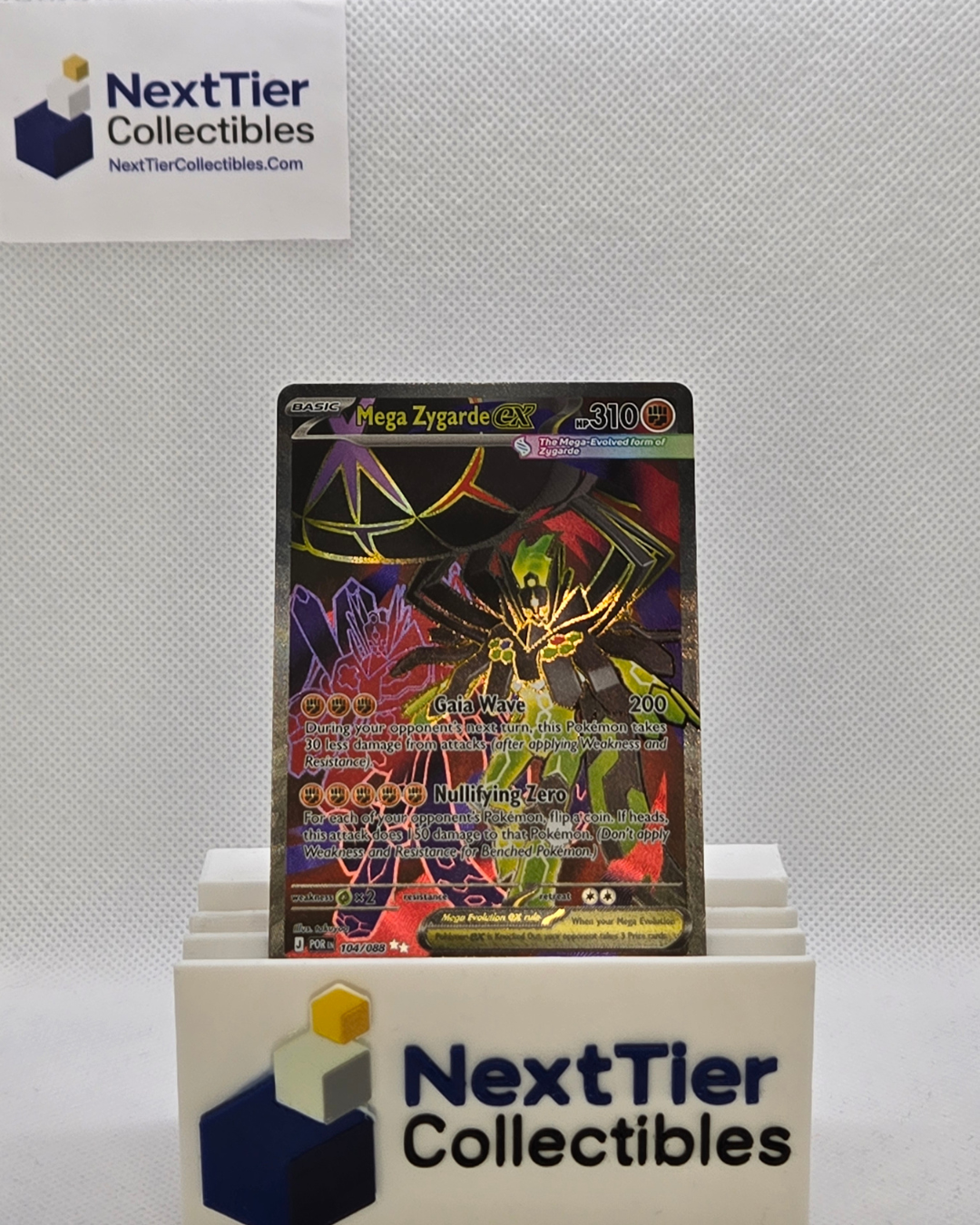 Mega Zygarde Ex - #104 - Full Art