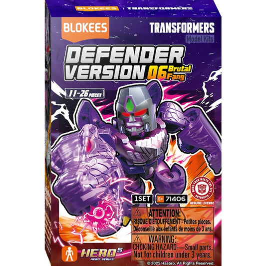 Blokees - Transformers Defender Version 06 - Brutal Fang