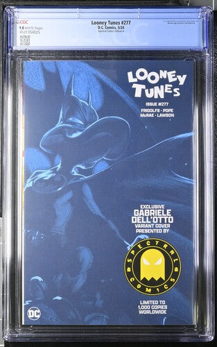 Looney Tunes #277 - Spectral Comics Edition A - CGC 9.8