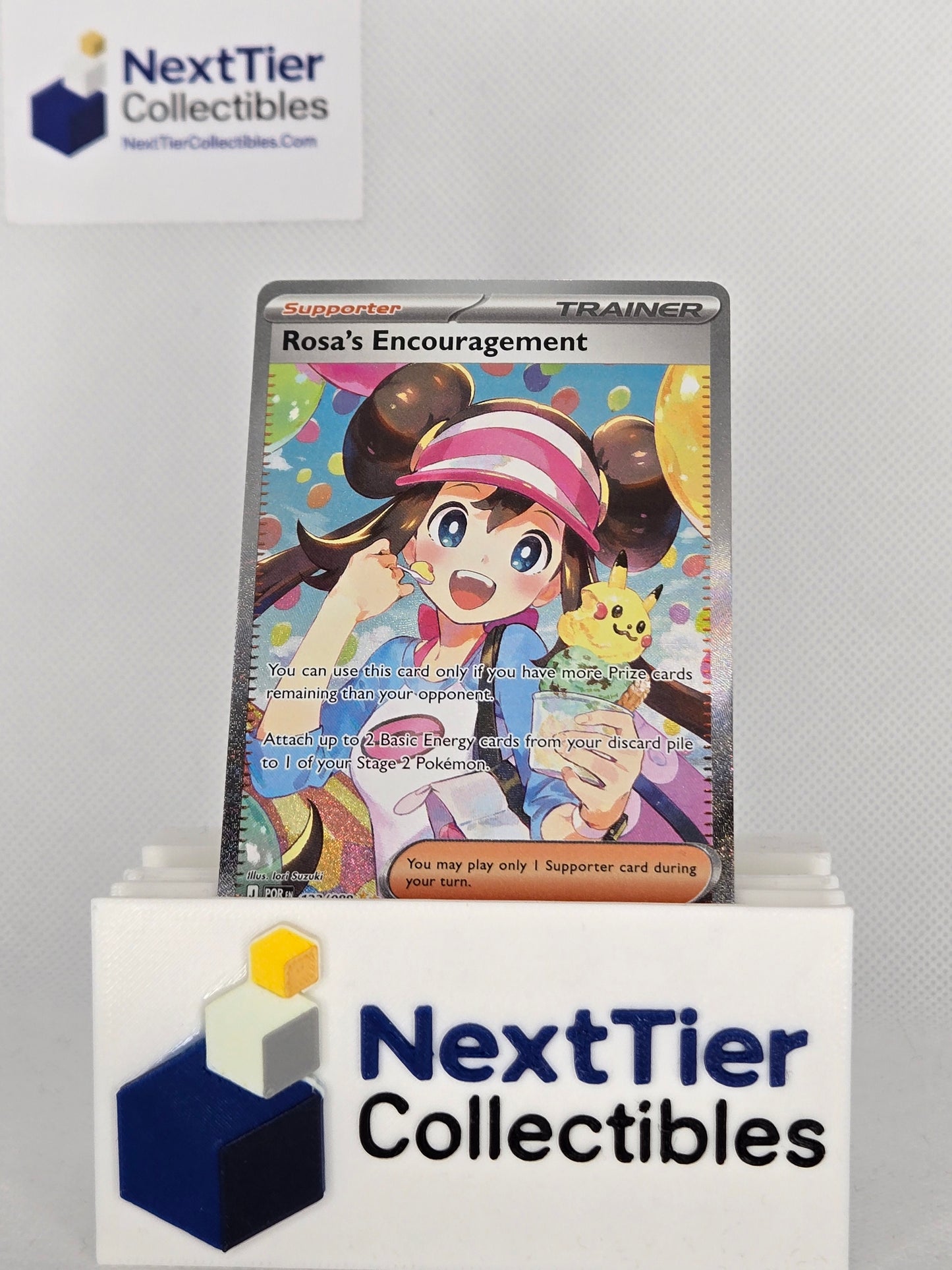 Rosa's Encouragement - #123, Trainer Card