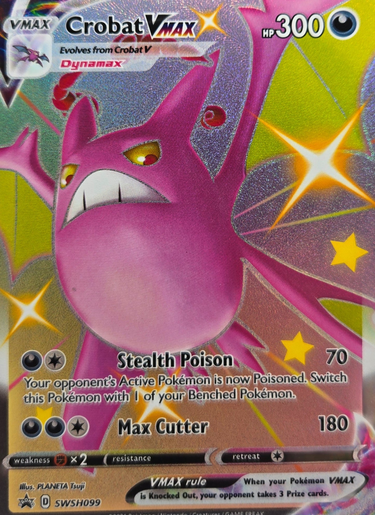 Crobat VMax - #SWSH099 Promo