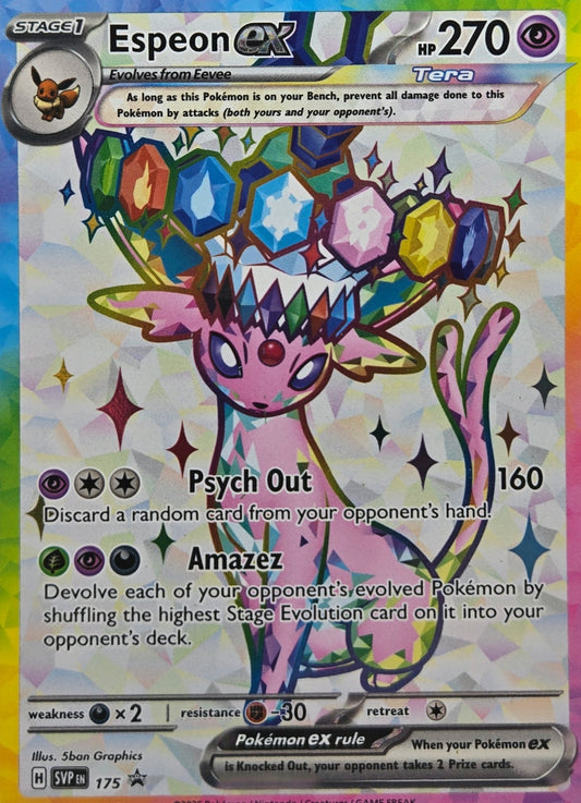Espeon Ex - #175 Promo - Prismatic Evolutions